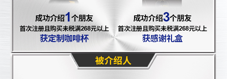 介绍朋友注册企业会员 并购满如下相应金额